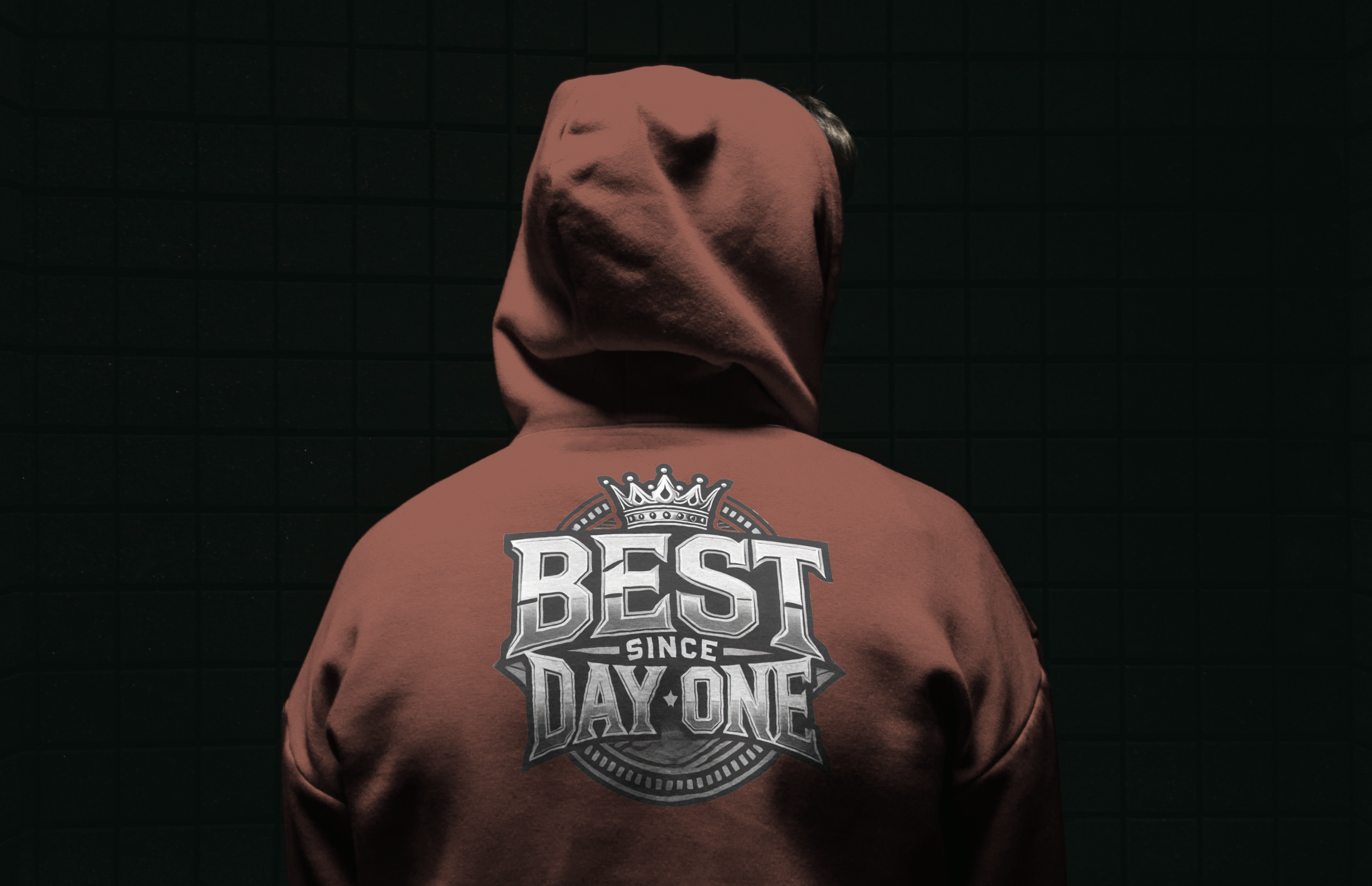 Best Since Day One Brown Hoodie